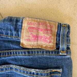 Levi's superlow rise wide bootcut jeans size 11